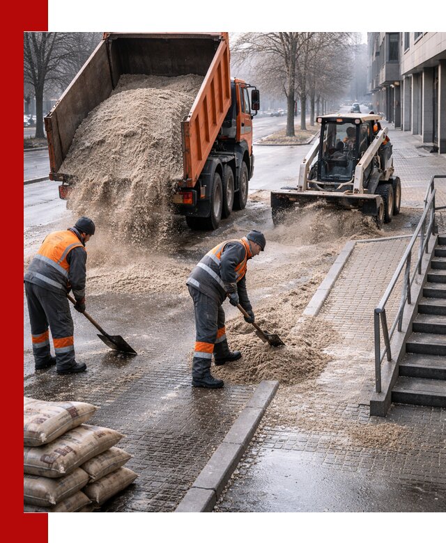 Поставка противогололедных материалов в Пугачёве