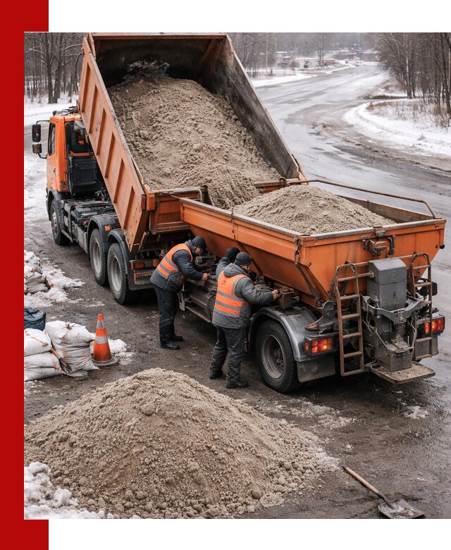 Поставка и вывоз пескосоля в Пугачёве оптом и в розницу