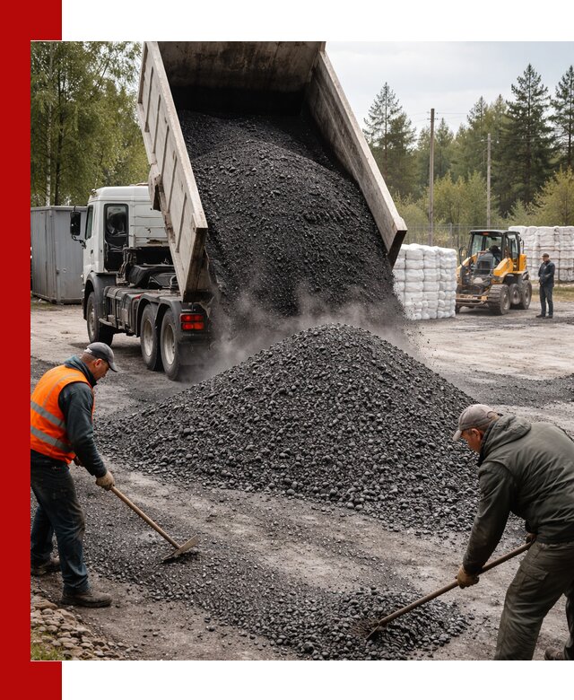 Доставка и продажа асфальтного гранулята в Пугачёве