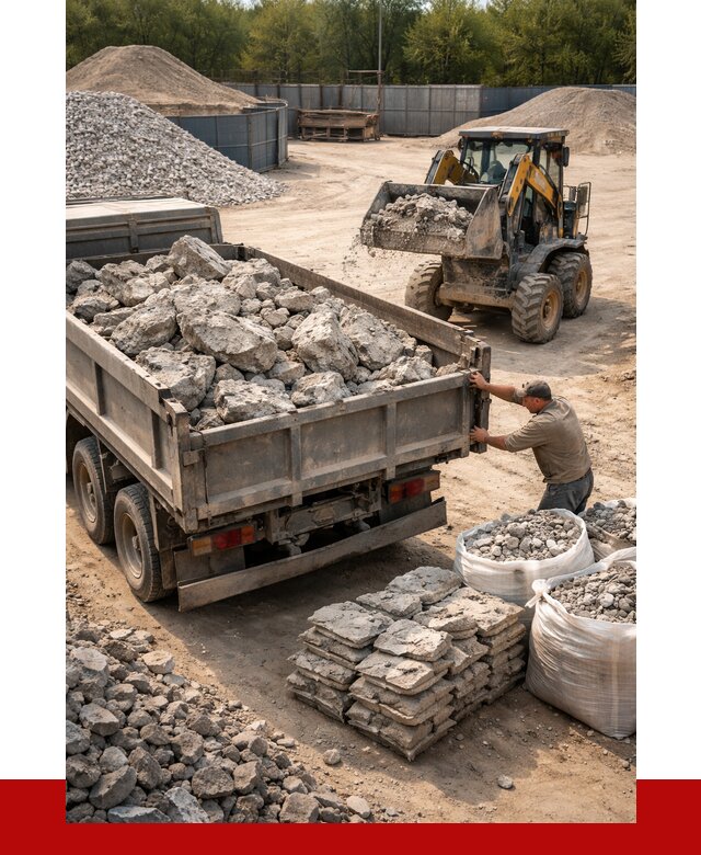 Купить бой бетона с доставкой в Пугачёве от 4877 р. | ПРОНЕРУДПгч