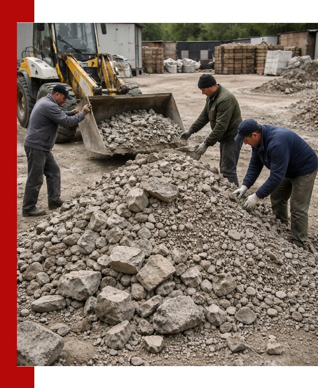 Демонтаж и вывоз бой бетона в Пугачёве