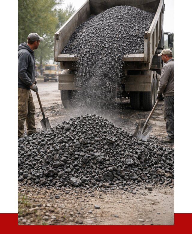 Дробленый асфальт в Пугачёве от 2845 р. с доставкой | ПРОНЕРУДПгч