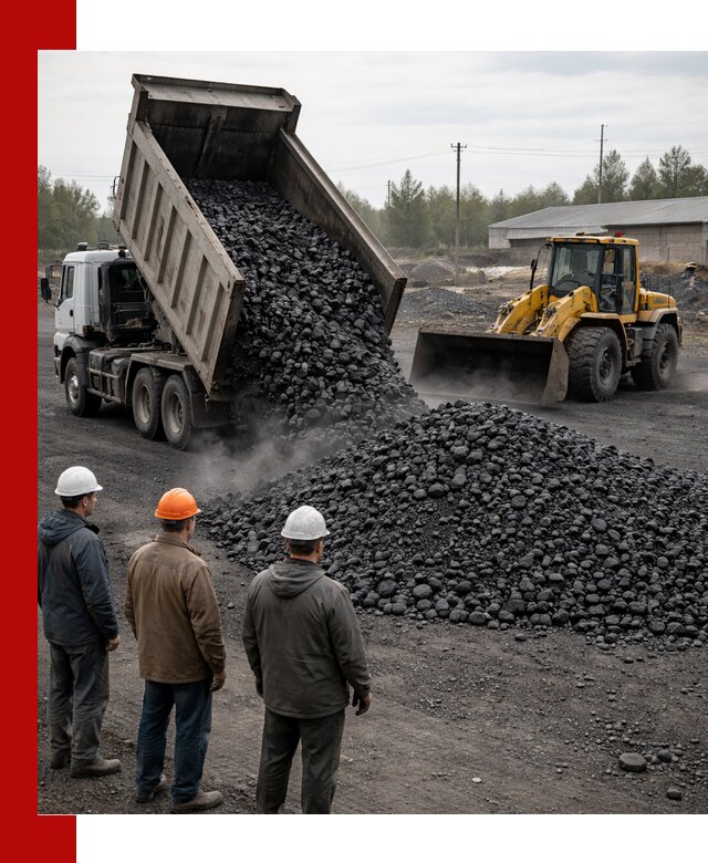 Доставка угля антрацита в Пугачёве с самосвалами и погрузкой