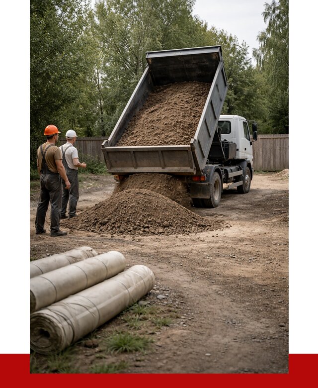 Доставка сыпучих материалов самосвалом в Пугачёв от 4267 р. | ПРОНЕРУДПгч