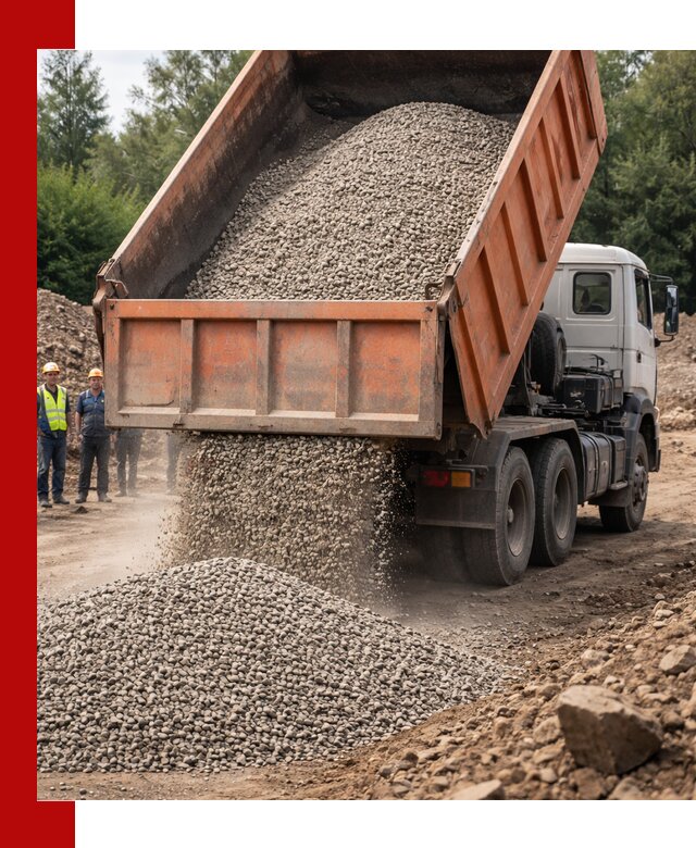 Доставка сыпучих материалов самосвалом в Пугачёве быстро и надежно