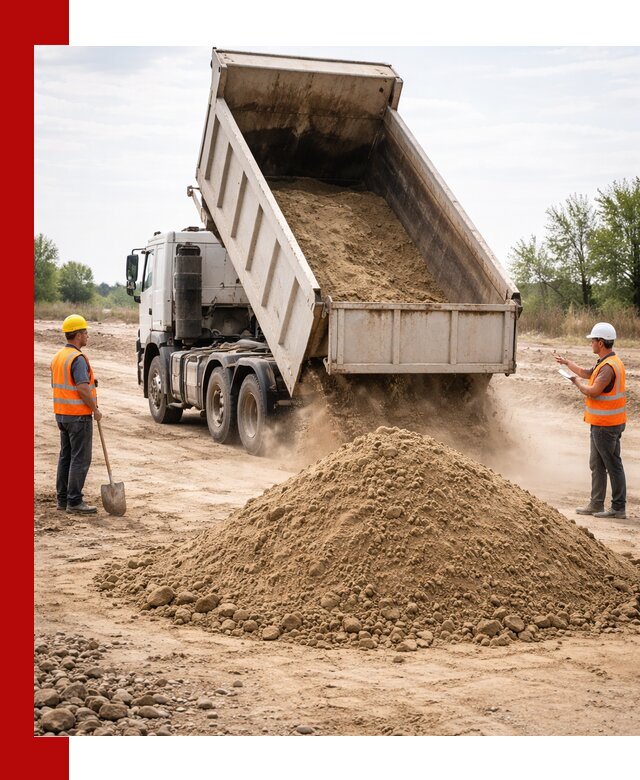 Доставка самосвалом 15 кубов в Пугачёве за город и по городу