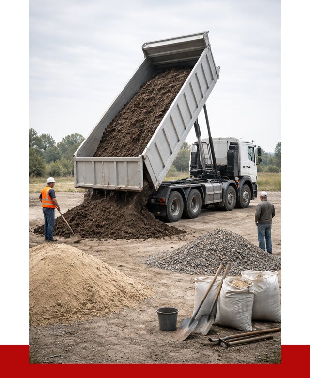 Доставка самосвалом 30 кубов в Пугачёве от 8636 р. | ПРОНЕРУДПгч