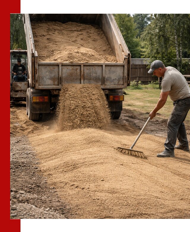 Отсыпка участка песком в Пугачёве быстро и качественно