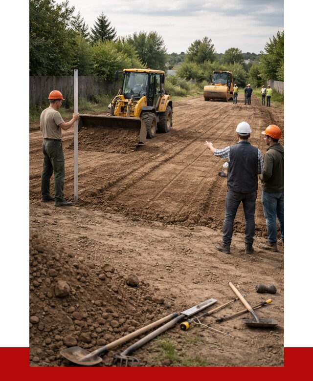 Планировка участка грунтом в Пугачёве от 4572 р ПРОНЕРУДПгч