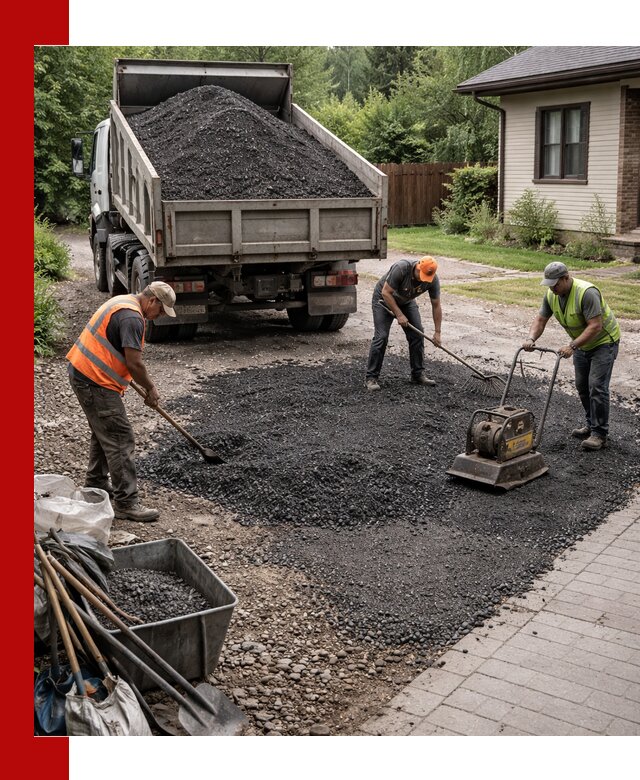 Асфальтовая крошка для двора с доставкой в Пугачёве